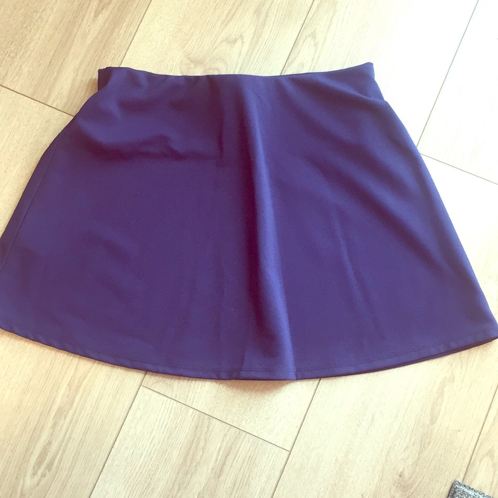 BCBGeneration Purple Mini Skirt